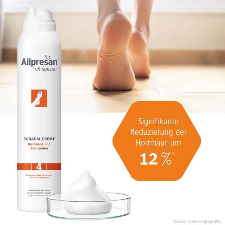 Online Allpresan Fuß spezial Original Schaum-Creme Hornhaut und Schrunden Nr.4, 200 ml