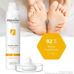 Allpresan Fuß spezial Original Schaum-Creme sehr trockene Haut Nr.3, 200 ml