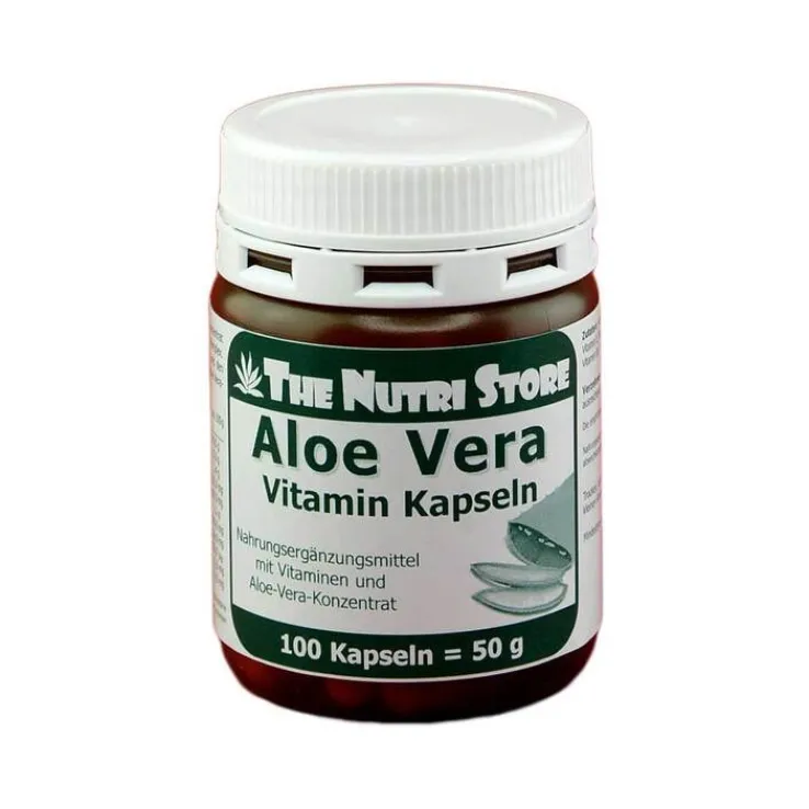 Aloe Vera 200 mg Vitamin Kapseln, 100 St