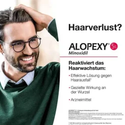 Alopexy 5% Lösung, 3X60 ml