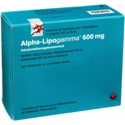 New Alpha Lipogamma 600 Infusionslösung, 10X24 ml Medikamente