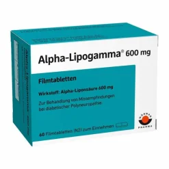 Best Alpha Lipogamma 600 mg Filmtabletten, 60 St Medikamente