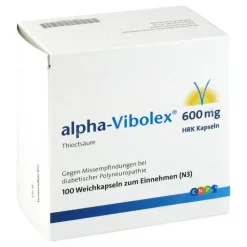 New Alpha Vibolex 600 mg Hrk Weichkapseln, 100 St