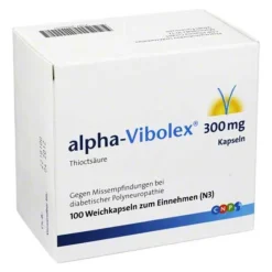 Hot Alpha-Vibolex Alpha Vibolex 300 mg Weichkapseln, 100 St
