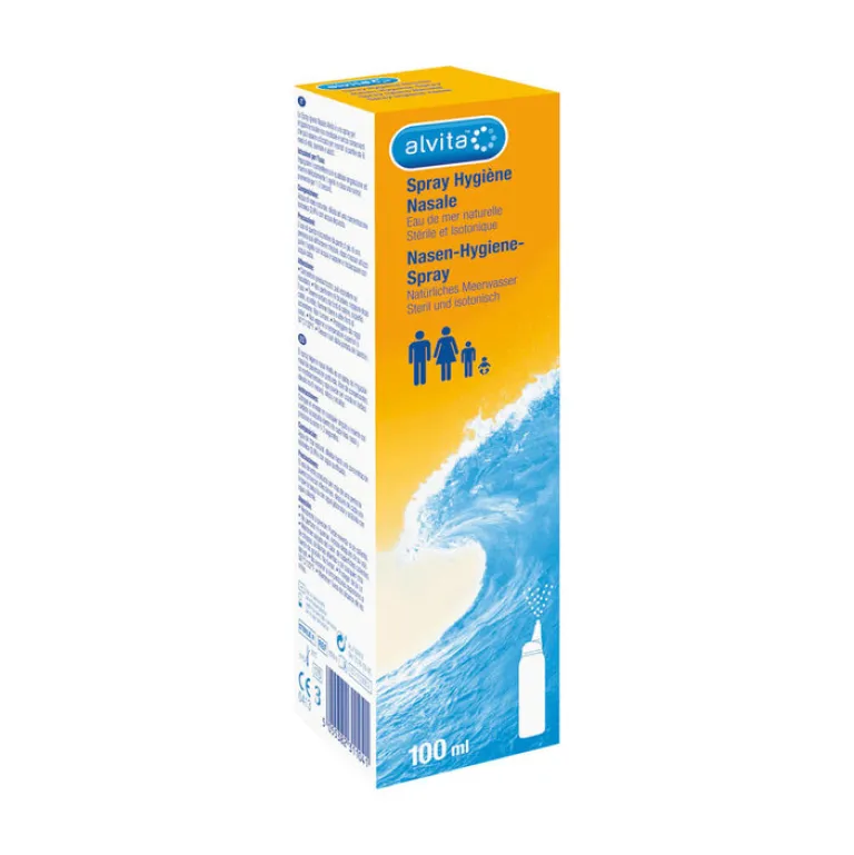 Hot Nasen-Hygiene-Spray, 100 ml Meerwasser Nasenspray