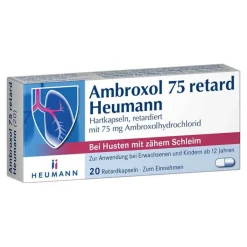 Ambroxol 75 retard Kapseln, 20 St Hustenlöser