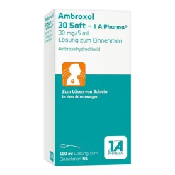 Online 1A Pharma Ambroxol 30 Saft - 1 A Pharma®, 100 ml