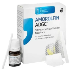 Outlet ADGC Amorolfin 50 mg / ml wirkstoffhalt.Nagellack, 3 ml