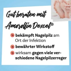 Amorolfin Dexcel® 50 mg/ml wirkstoffhaltiger Nagellack, 5 ml