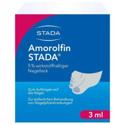 Amorolfin STADA 5% wirkstoffhaltiger Nagellack, 3 ml