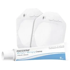 Discount 25 mg/g + 25 mg/g Creme + Pflaster, 5X5 g Lidocain