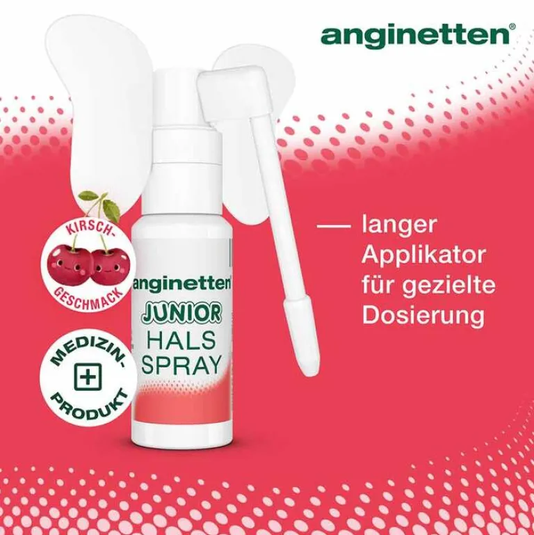 Discount Anginetten Halsspray Junior ab 3 Jahren, 20 ml