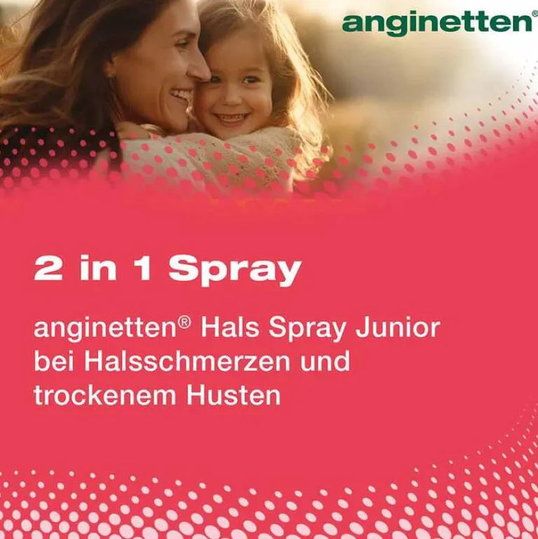 Discount Anginetten Halsspray Junior ab 3 Jahren, 20 ml