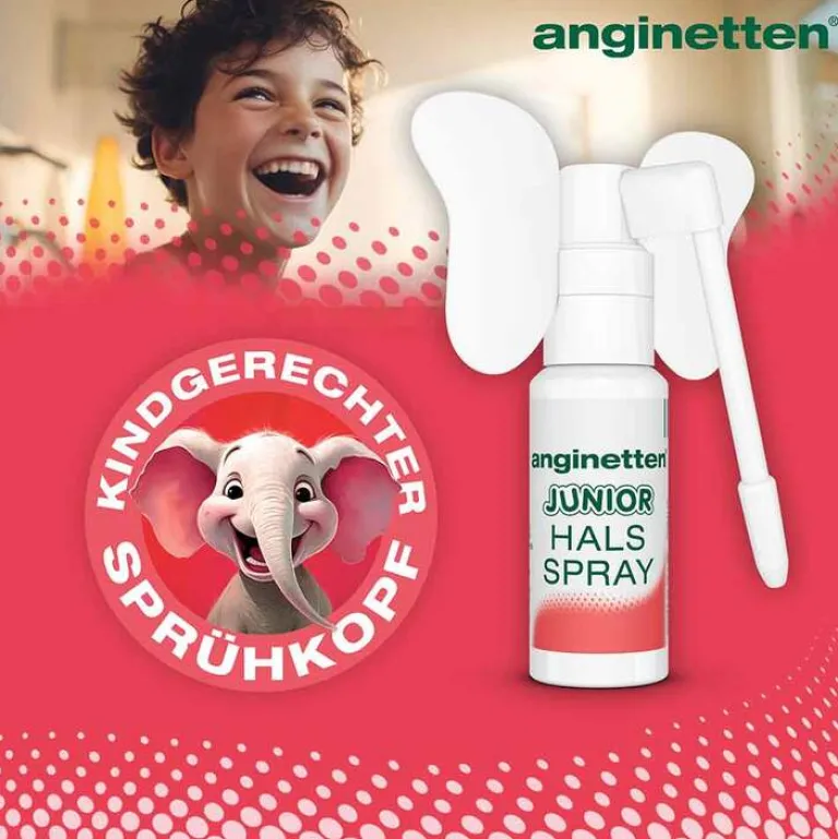 Discount Anginetten Halsspray Junior ab 3 Jahren, 20 ml