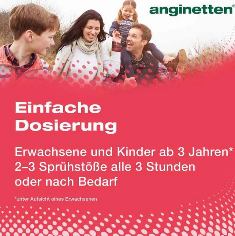 Discount Anginetten Halsspray Junior ab 3 Jahren, 20 ml