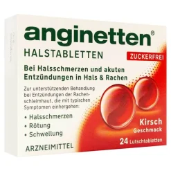 Discount Halstabletten zuckerfrei Kirsche, 24 St Halsschmerztabletten