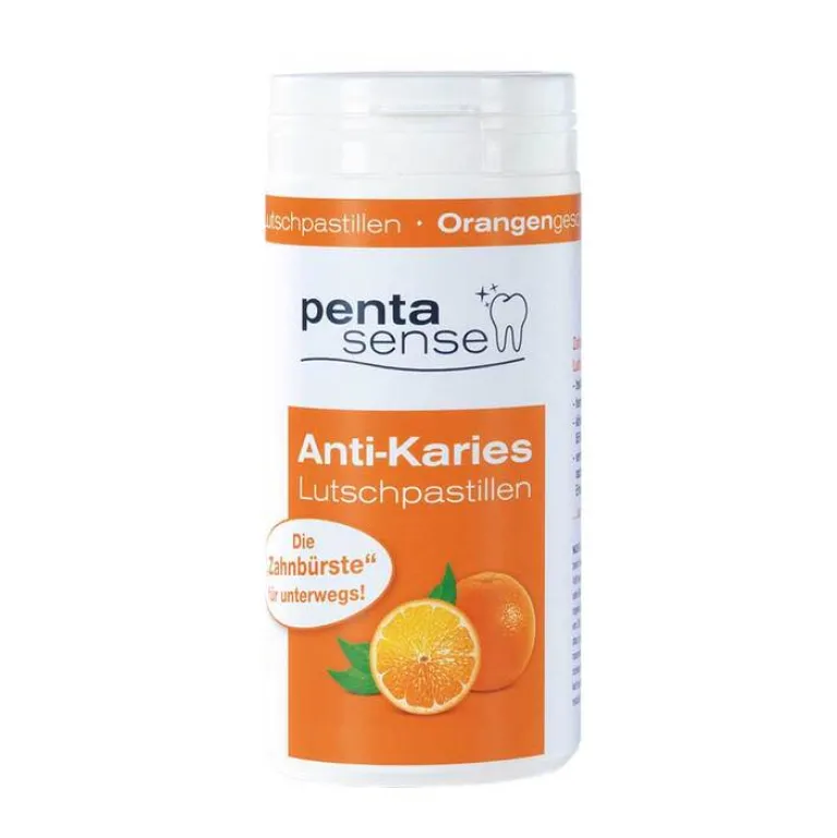 Sale Anti-Karies Lutschpastillen Orange, 135X2 g Zuckerfreie Bonbons