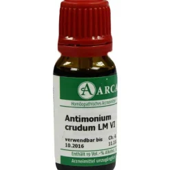 Hot Antimonium crudum Arcana LM 6 Dilution, 10 ml
