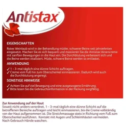 Hot Antistax ® Venencreme belebt müde & schwere Beine, 50 g