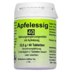 Clearance Apfelessig Tabletten, 40 St Apfelessig