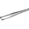 New Pinzette gerade 8 cm verchromt, 1 St Alltagshilfen