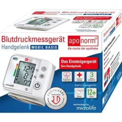 Discount ® Mobil Basis Handgelenk-Blutdruckmessgerät, 1 St Blutdruckmessgeräte