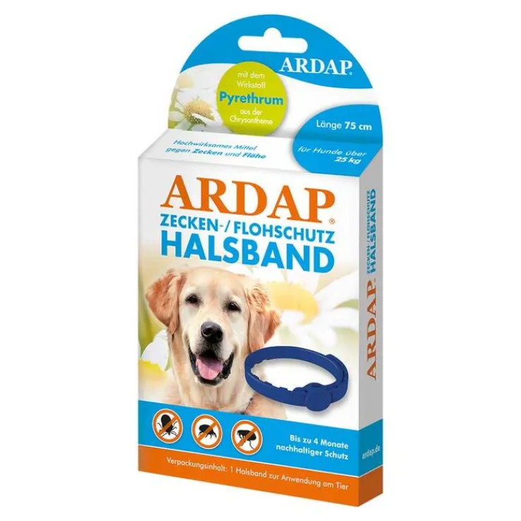 Ardap Zecken-/Flohschutzhalsband große Hunde über 25 kg, 1 St