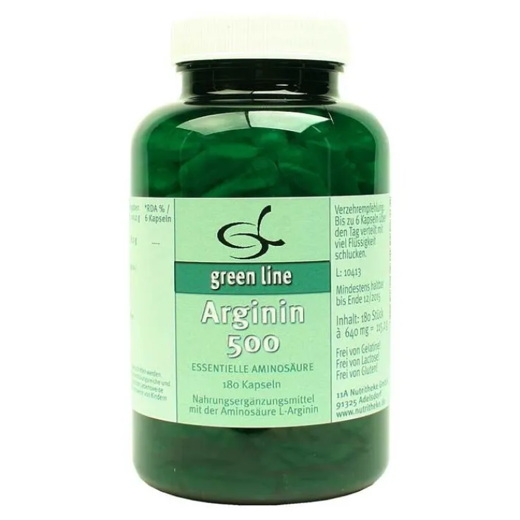 Arginin 500 Kapseln, 180 St