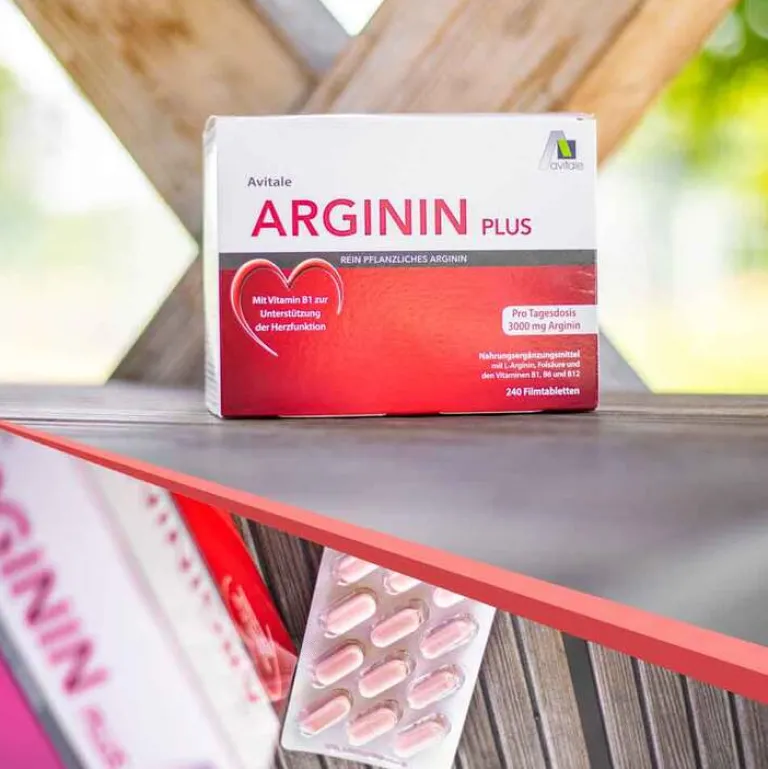 Online Arginin plus Vitamin B1 + B6 + B12 + Folsäure Filmtabletten , 240 St Aminosäuren|Vitamine Fürs Herz