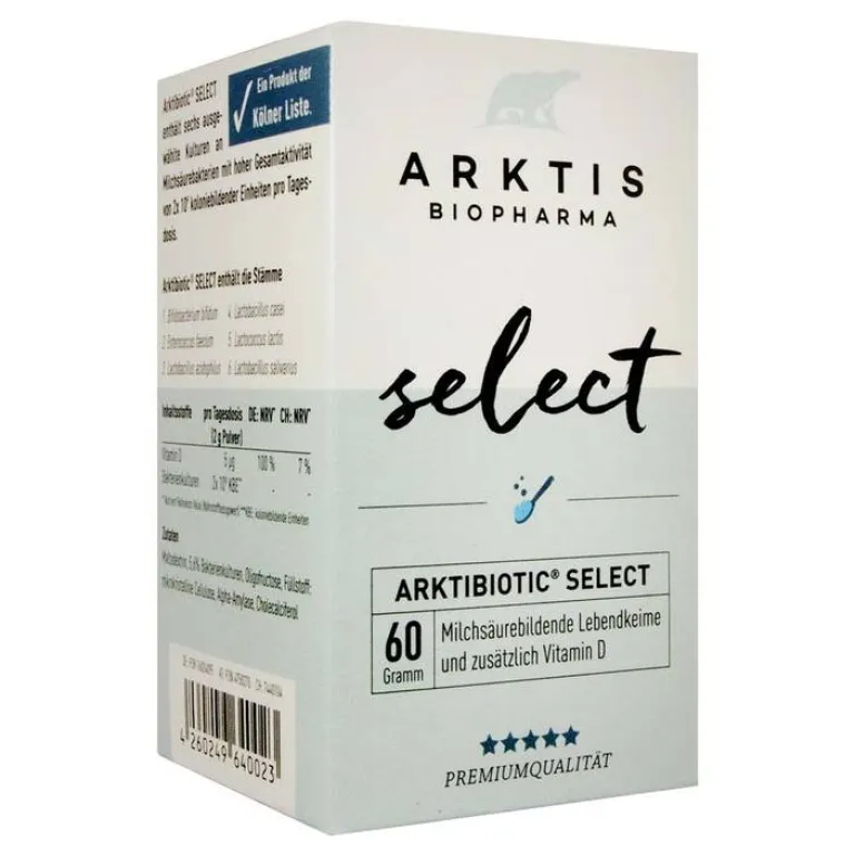 Discount Arktis Arktibiotic select Pulver, 60 g