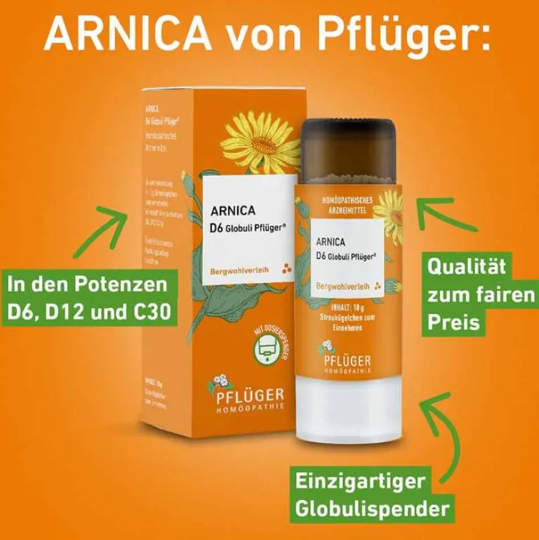 Arnica D6 Globuli Dosierspender, 10 g A