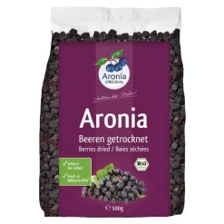 Clearance Aroniabeeren getrocknet Bio FH, 500 g Spezialitäten