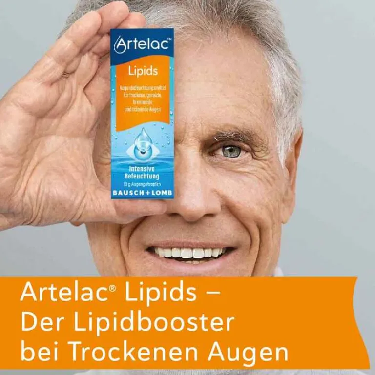 Outlet ® Lipids Augengeltropfen für stark tränende Augen, 1X10 g Augengel
