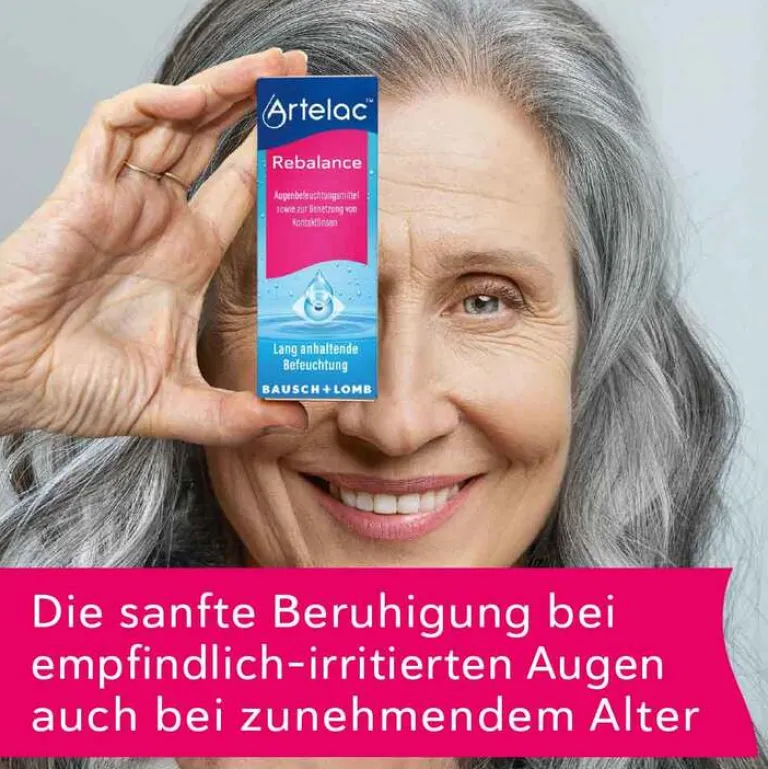 Hot ® Rebalance Augentropfen für gereizte trockene Augen, 3X10 ml Augentropfen Trockene Augen