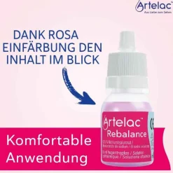 Hot ® Rebalance Augentropfen für gereizte trockene Augen, 3X10 ml Augentropfen Trockene Augen