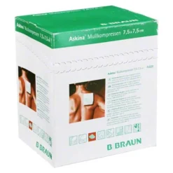 Hot Askina Mullkompressen 7,5x7,5 cm, 25X2 St