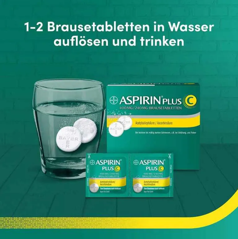 Discount Aspirin Plus C Brausetabletten, 40 St