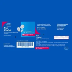 Stada ASS 100 mg magensaftresistente Tabletten, 50 St
