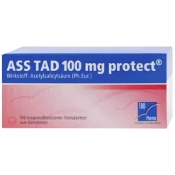 Best TAD ASS 100 mg protect magensaftresistent Filmtabletten, 100 St