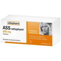 Discount Ratiopharm ASS- 300 mg Tabletten, 50 St