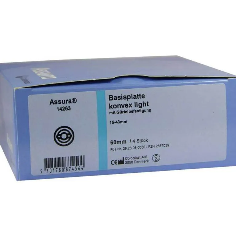 Best Assura Basisplatte konvex lig.aussc, 4 St
