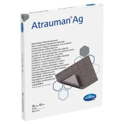 Atrauman Ag 10x10 cm steril Kompressen, 10 St
