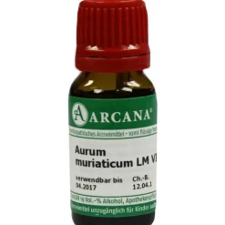 Aurum muriaticum Arcana LM 6 Dilution, 10 ml A