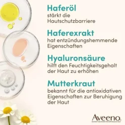 Aveeno Calm + Restore schäumender Gesichtsreiniger, 200 ml
