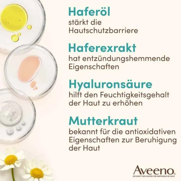 Aveeno Calm + Restore schäumender Gesichtsreiniger, 200 ml