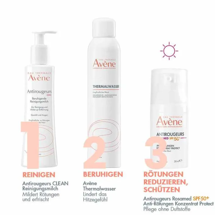 Avene Antirougeurs Clean beruhigende Reinigungsmilch, 200 ml