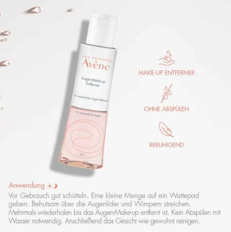Sale Augen-Make-up Entferner wasserfest flüssig, 125 ml Make-Up-Entferner