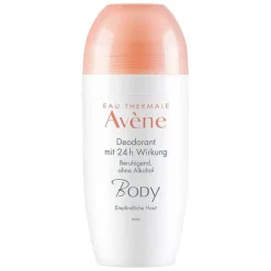 Hot Avene Body Deodorant mit 24h Wirkung, 50 ml