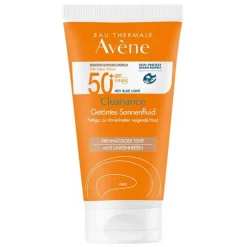 Best Cleanance Sonnenfluid SPF 50 + getönt, 50 ml Lsf 50+|Gesicht