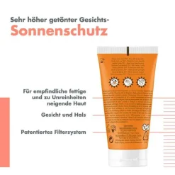 Best Cleanance Sonnenfluid SPF 50 + getönt, 50 ml Lsf 50+|Gesicht